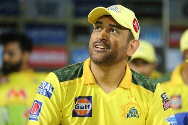 MS Dhoni, captain of Chennai Super Kings, during the victory over Punjab King. Photo by Deepak Malik/ Sportzpics for IPL