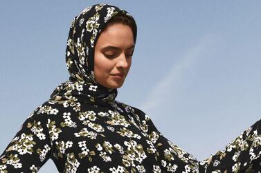 Michael Kors' hijab is part of the label's Middle East collection. Courtesy Michael Kors