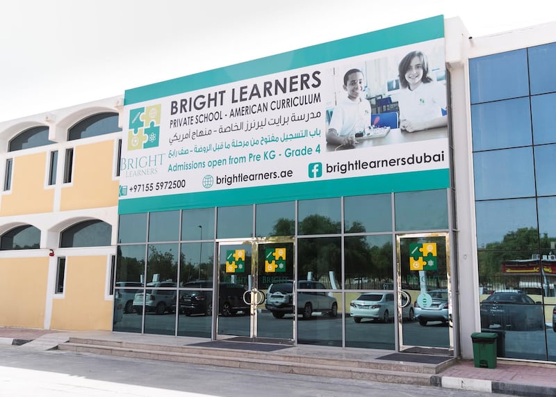 DUBAI, UNITED ARAB EMIRATES. 1 SEPTEMBER 2020. Bright Learners Private School prepares for the new term.(Photo: Reem Mohammed/The National)Reporter:Section: