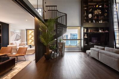 This JBR loft is on the market for Dh4 million. Photo: Luxhabitat Sotheby's International Realty