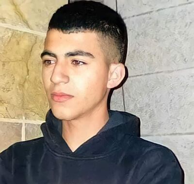 The official Palestinian news agency Wafa identified the teenager killed as 15-year-old Mohammad Younes, from the city of Nablus. Photo: @WAFANewEnglish via Twitter