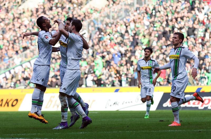 Borussia Moenchengladbach, a traditional European heavyweight, made their return to the Uefa Champions League this season, and are aiming to reach next season's competition.  Christian Verheyen / Getty Images