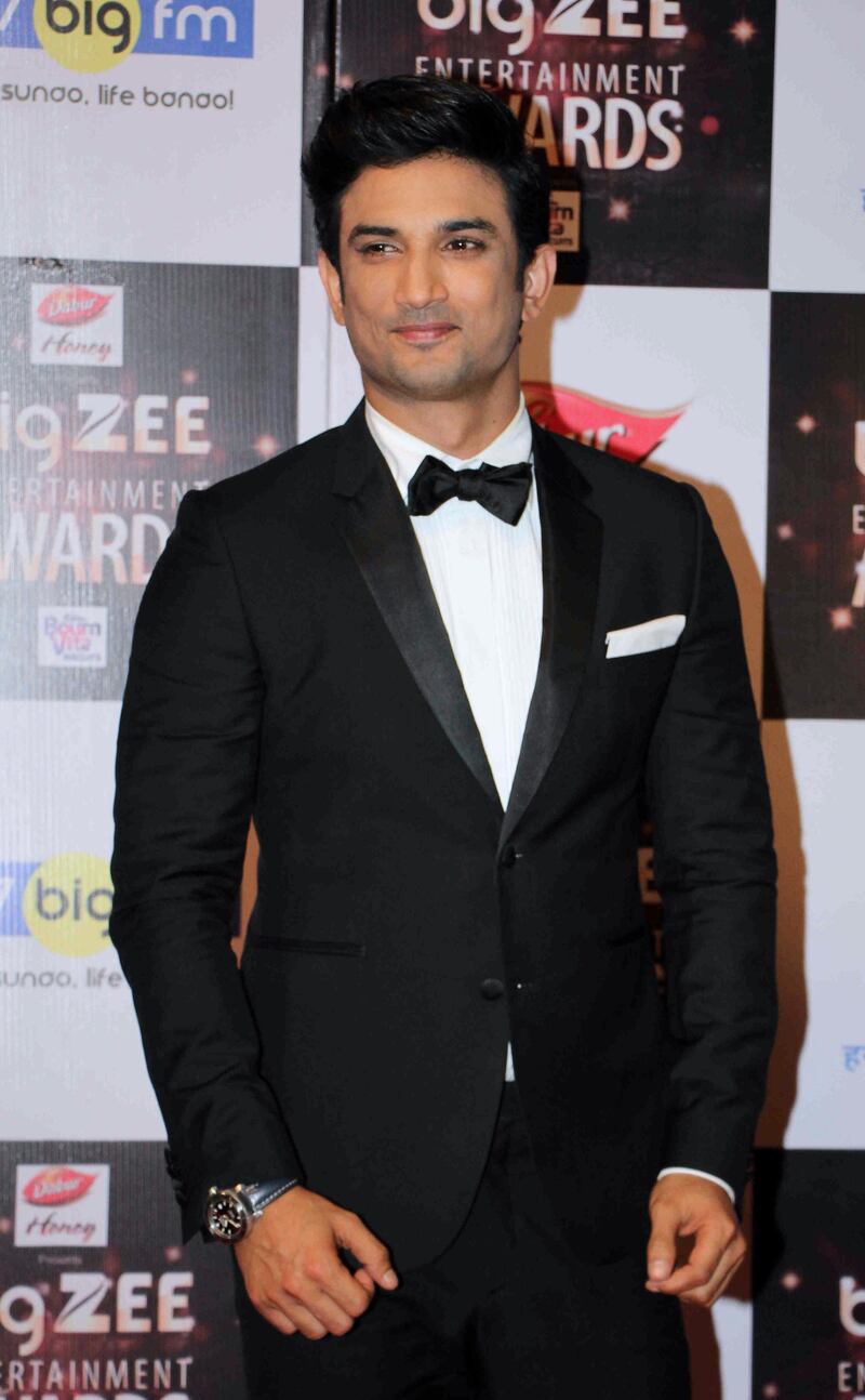 In this photograph taken on July 29, 2017, Indian Bollywood actor Sushant Singh Rajput attends the BIG ZEE Entertainment Awards 2017 ceremony in Mumbai. (Photo by STR / AFP)