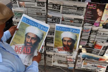Osama bin Laden was the leader of Al Qaeda when the group killed almost 3,000 people on 9/11. AFP