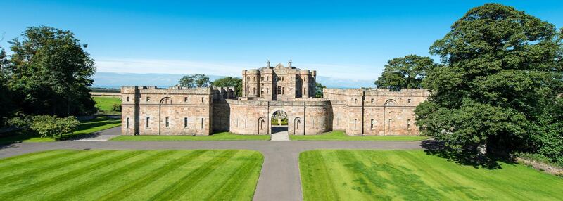 Seton Castle in East Lothian.  Courtesy of Savills