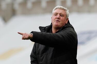 Newcastle United manager Steve Bruce. Reuters