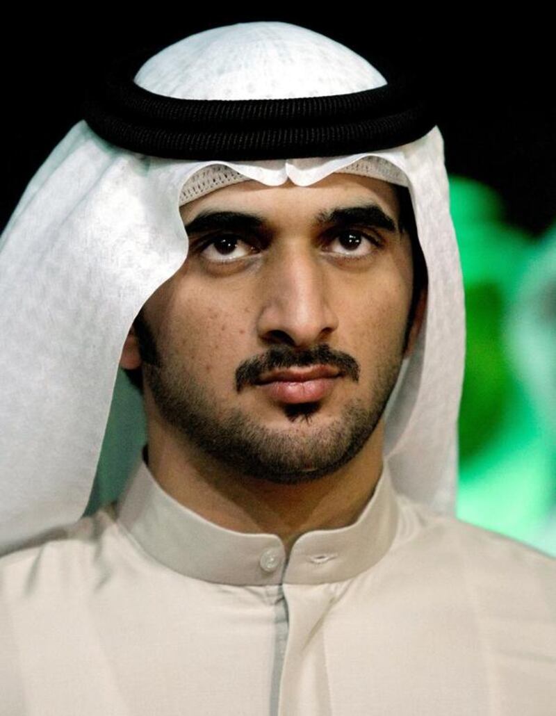 Sheikh Rashid bin Mohammed, son of Sheikh Mohammed bin Rashid, Vice President and Ruler of Dubai, attending a ceremony in Dubai in 2008. Sheikh Rashid died of a heart attack on on September 19, 2015. AFP