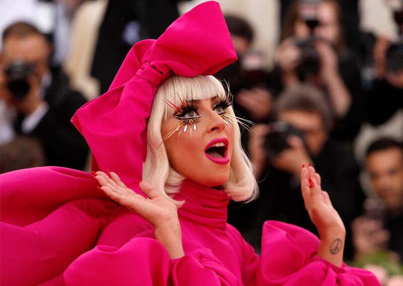 Metropolitan Museum of Art Costume Institute Gala - Met Gala - Camp: Notes on Fashion- Arrivals - New York City, U.S. – May 6, 2019 - Lady Gaga. REUTERS/Andrew Kelly