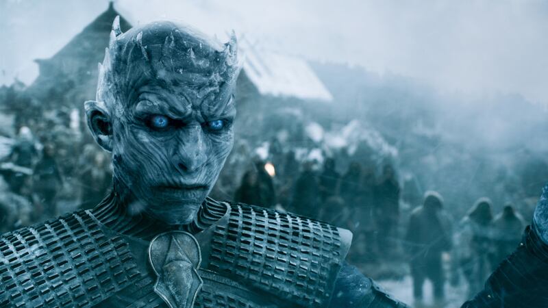 Richard Brake as the Night King in 'Game of Thrones'.