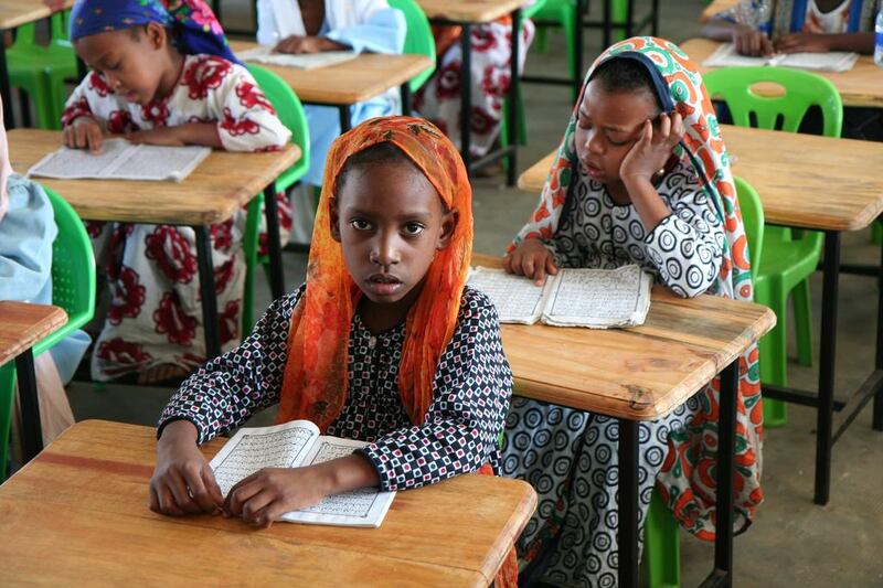 About 58,000 pupils in 309 primary schools in Comoros have benefited from a four-year  programme funded by Dubai Cares. Courtesy Dubai Cares