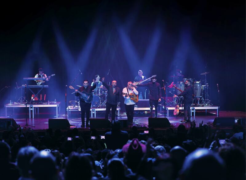 The Gipsy Kings shot to fame back in the 1980s with their eponymous album. Courtesy Dubai Opera