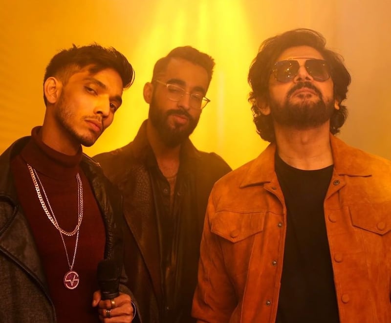 Rappers Young Stunners collaborated with Strings frontman Faisal Kapadia for the song 'Phir Milenge'. Photo: Coke Studio