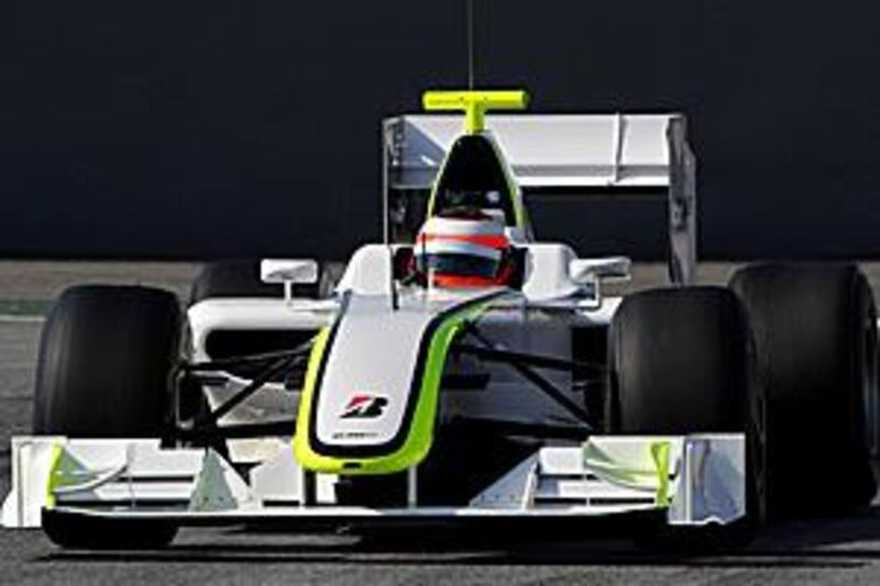 The Brawn GP team are one of the surprise favourites to win the Australian GP. Their car is one of three teams to use the modified rear diffusers that other teams claim is against F1 specifications,