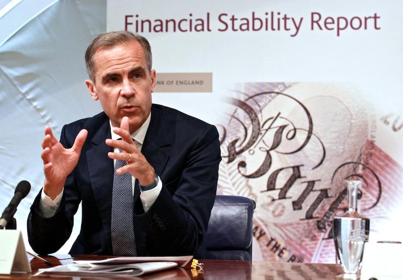 Mark Carney, governor of the Bank of England, speaks during a press conference on the BOE's Financial Stability Report in London on July 5, 2016. Carney and the Bank of England released an extra amount of lending money to tackle the effects of the Brexit referendum.  Sean Dempsey / EPA