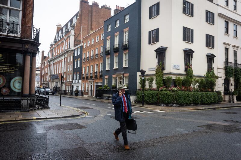 London’s property market suffered a hit at the height of the pandemic, when many buyers sought homes with more space and gardens. Mark Chilvers/The National