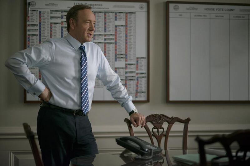 Can Kevin Spacey (House of Cards) can snatch the angel statuette? Nathaniel Bell for Netflix