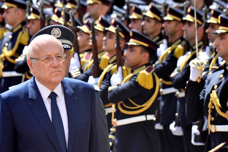 Lebanese Prime Minister Najib Mikati. Photo: EPA