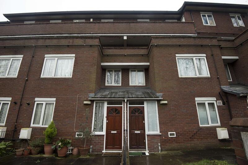 Mohammed Emwazi, allegedly the masked ISIL militant 'Jihadi John' who is blamed for the beheading of western hostages, is believed to have lived in this house in London. Niklas Halle'n/AFP Photo

