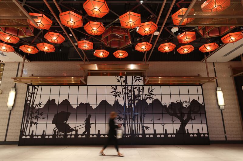 Chinatown is one of the most recent additions to Dubai Mall. Chris Whiteoak / The National