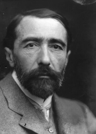 1904:  Portrait of Polish-born British author Joseph Conrad (1857 - 1924).  (Photo by George C. Beresford/Beresford/Getty Images)