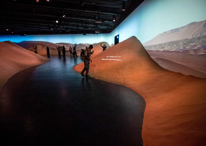 The UAE Pavilion at Expo 2020 Dubai. Victor Besa/ The National.