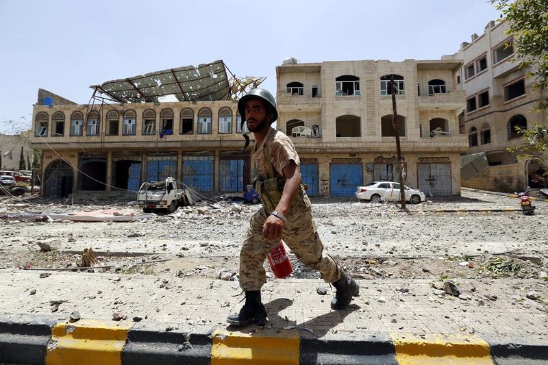 Yemen's Houthi rebels have stepped up their attacks against Saudi Arabia in recent months. Yahya Arhab / EPA