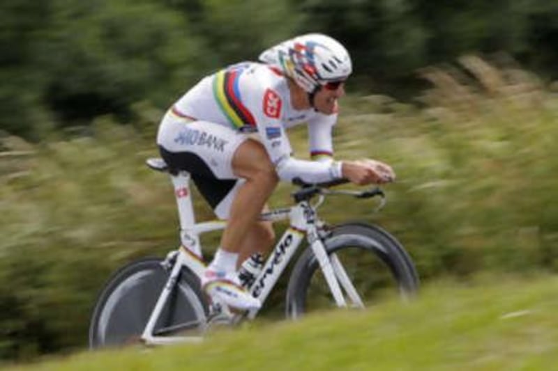 Fabian Cancellara of Switzerland had been the overwhelming favourite to win the stage.