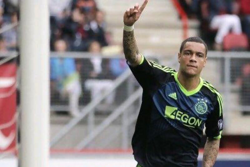Gregory van der Wiel may finally be on his way out with Ajax and heading to Stamford Bridge to strengthen Chelsea's right side.