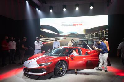 The UAE became the first country outside Europe to witness the launch of the Ferrari 296 GTB, on June 30.