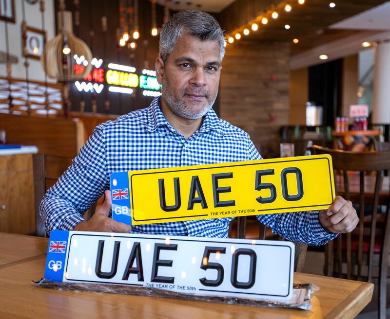 A copy of the plate is with Mohammed Luqman Ali Khan. He is advising the British owner and connecting him with potential buyers.