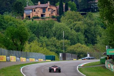 Ferrari's Charles Leclerc during Qualifying for the Emilia Romagna Grand Prix at the Autodromo Internazionale Enzo e Dino Ferrari circuit in Italy, better known as Imola. Picture date: Friday April 22, 2022.