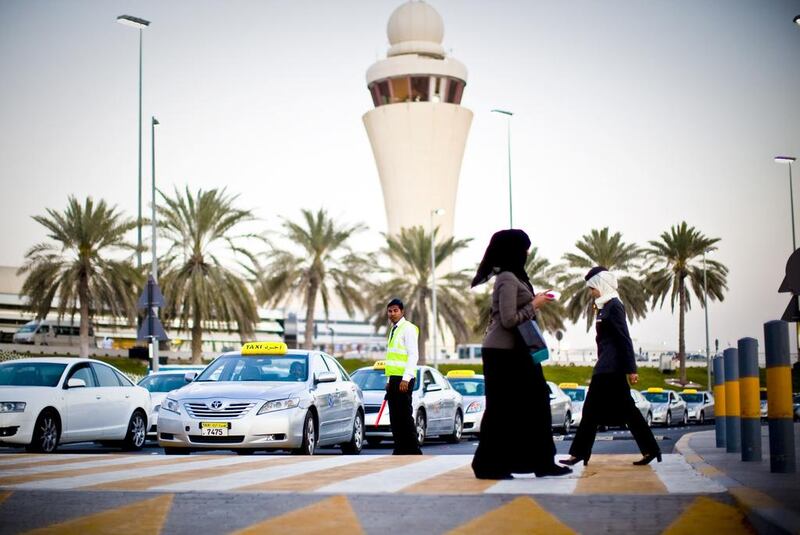Abu Dhabi International Airport welcomed 1.36 million passengers on the month in September. Silvia Rázgová / The National