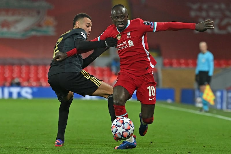 Sadio Mane - 6. Kept Mazraoui occupied and engaged in an enjoyable battle with Schuurs. His first touch was not as precise as usual. AFP