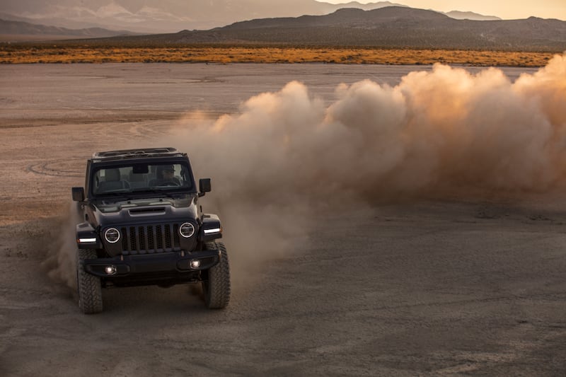 The Jeep Wrangler Rubicon 392 is a bona fide dune climber, wadi basher and mud plugger.