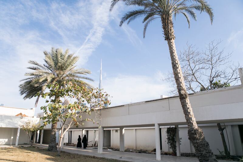 DUBAI, UNITED ARAB EMIRATES, 13 JAN 2017. 
Al Amal Hospital in Al Wasl, which is going to be demolished to make space for a commercial project.

This exhibition is organized by "With Hope", which consists of a group of 7 girls who are architects, social workers, and artists have been working for over a year with Al Amal Hospital patients, offering art therapy workshops. 

Photo: Reem Mohammed / The National (Reporter: Ramola Talwar  / Section: NA) ID  42879 *** Local Caption ***  RM_20170113_AMAL_008.JPG