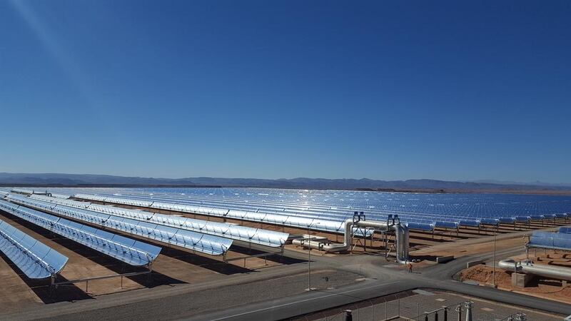 Morocco wants to draw investment into the energy sector. The country has the the world's largest concentrated solar farm in Ouarzazate The National