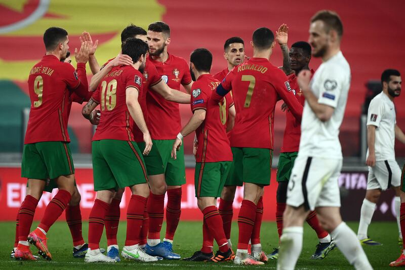 HOW PORTUGAL QUALIFIED FOR WORLD CUP 2022:
(Group A) March 24, 2021. Portugal 1 (Medvedev og 36') Azerbaijan 0. The then reigning European champions begun their World Cup qualifying campaign with a narrow win but it was a frustrating night for Portugal, who had 29 attempts on goal but needed an own goal to seal the points. Portugal manager Fernando Santos said: "We had some difficulties, some problems, it's undeniable. In the second half, the team lacked inspiration and fluidity." AFP