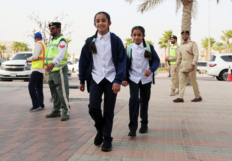 The majority of UAE pupils made their return to school on Monday 