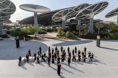 Firdaus Orchestra at Terra, Expo 2020 Dubai.