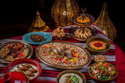 The iftar spread at Marriot Hotel Al Jaddaf. Photo: Marriot Hotel Al Jaddaf