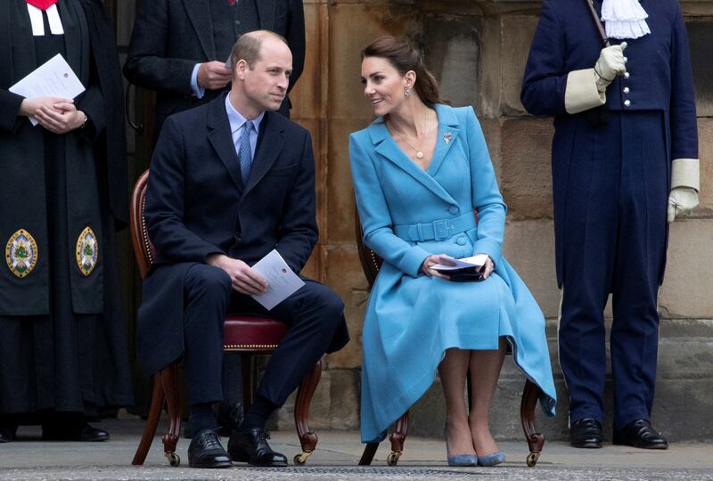 Britain's Prince William and his wife Catherine, Duchess of Cambridge. Reuters