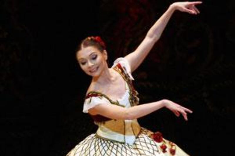 The Bolshoi, with Maria Alexandrova (above), brought a typically ambitious programme of dance to the Emirates Palace.