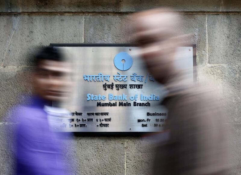 The State Bank of India will receive 75.75 billion rupees in capital from the government. Mansi Thapliyal / Reuters
