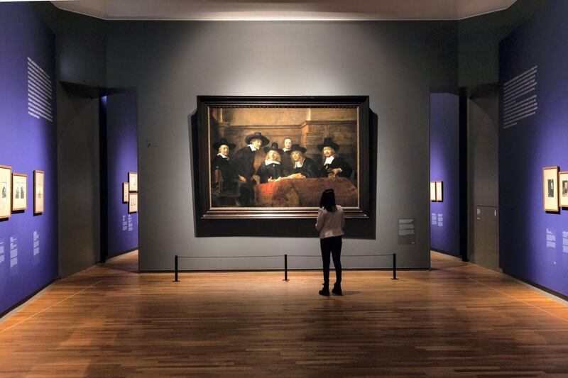 Rijksmuseum’s All the Rembrandts exhibition. Courtesy Rijksmuseum