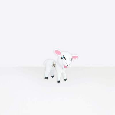 Happy Lamb earring from Balenciaga 