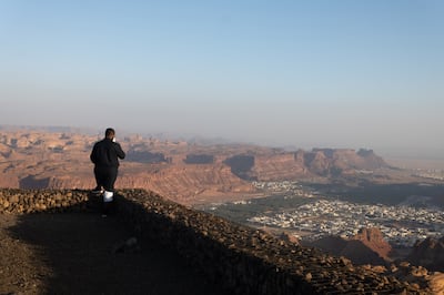The Harrat Viewpoint in AlUla, Saudi Arabia. Bloomberg