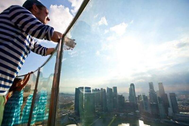 Singapore has some impressive skyscrapers. Sam Kang Li / Bloomberg News