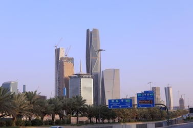The King Abdullah Financial District in Riyadh. Women now make up 32% of Saudi Arabia's private sector workforce, up from only 8.5% in 2009. Bloomberg