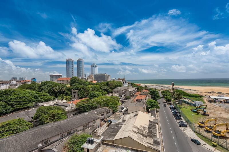 RESIZED. Colombo skyline, Sri Lanka. Getty Images