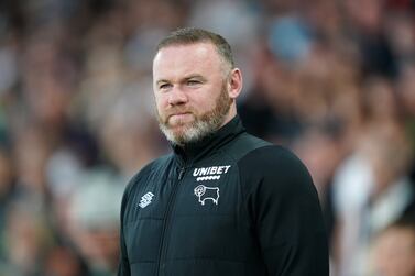 File photo dated 15-04-2022 of Derby County manager Wayne Rooney who has left his role as Derby manager after informing the club he wished to be relieved of his duties, the League One club have announced. Issue date: Friday June 24, 2022.